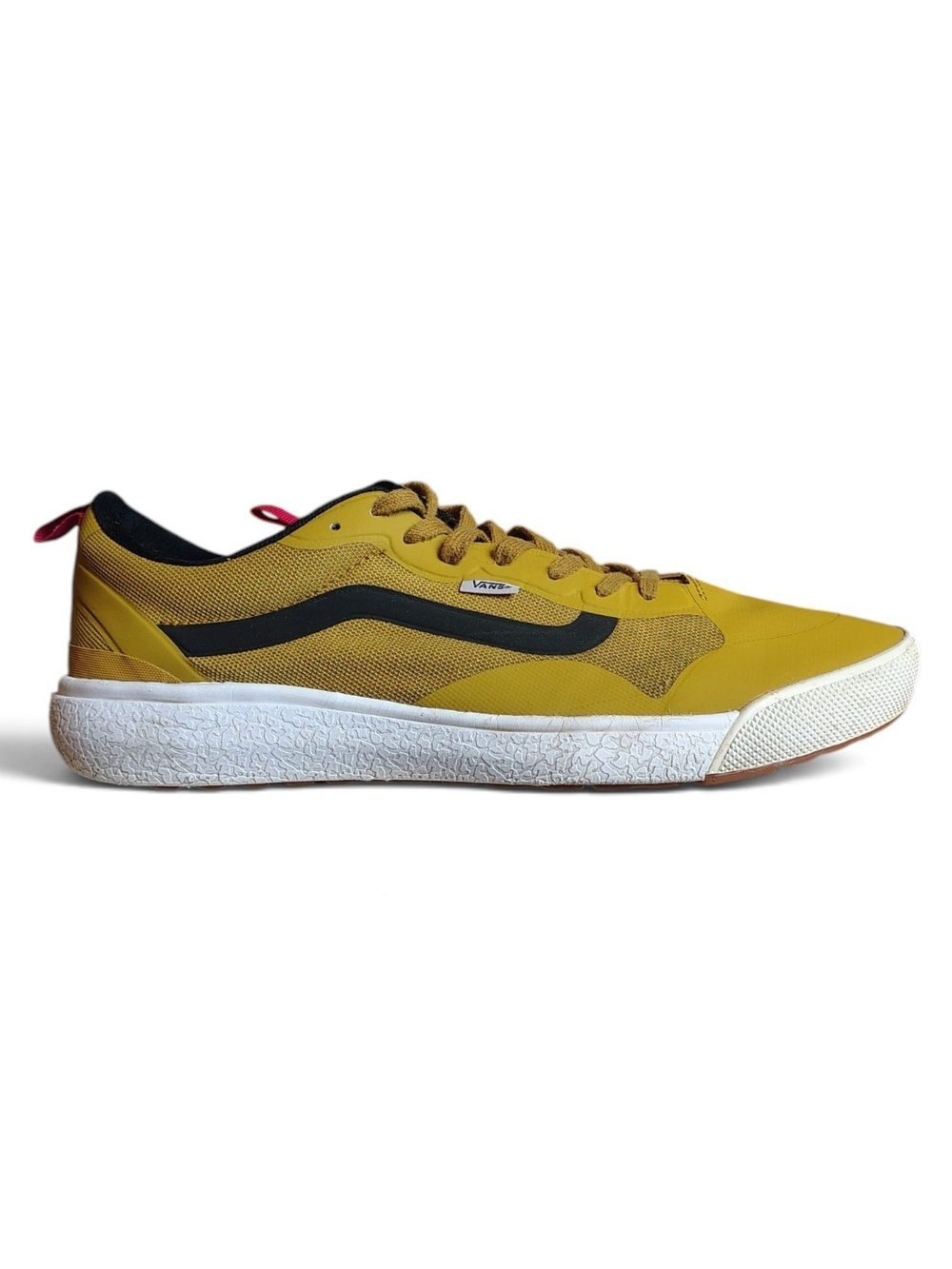 VANS UltraRange Men's Low-Top Lace-Up Sneakers Mustard Yellow Size 13